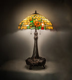 31"H Duffner & Kimberly Hollyhock Table Lamp