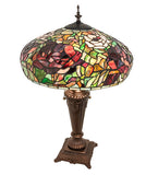 26"H Tiffany Peony Table Lamp