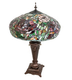 26"H Tiffany Peony Table Lamp