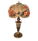 27"H Puffy Butterfly & Flowers Table Lamp