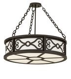 26"W Donya Semi-Flushmount