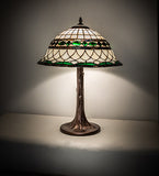 23"H Tiffany Roman Table Lamp