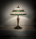 23"H Tiffany Roman Table Lamp