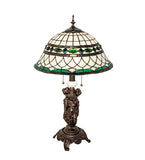 28"H Tiffany Roman Table Lamp