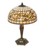23"H Tiffany Turning Leaf Table Lamp