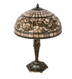 23"H Tiffany Turning Leaf Table Lamp