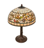 23"H Tiffany Turning Leaf Table Lamp