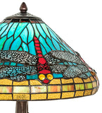 23"H Tiffany Dragonfly Table Lamp