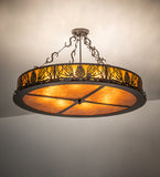 36"W Mountain Pine Semi-Flushmount