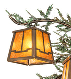 29"W Pine Branch Valley View 5 Lt Chandelier