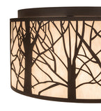 20"W Branches Flushmount