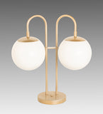 21"H Bola Deux 2 Lt Table Lamp