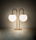21"H Bola Deux 2 Lt Table Lamp