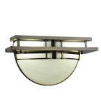 14"W Revival Deco Wall Sconce