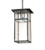 15"Sq Hyde Park "T" Mission Outdoor Pendant