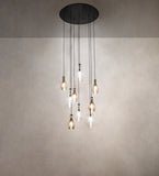 48"W Anjou 9 Lt Pendant