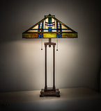 28"H Prairie Wheat Table Lamp