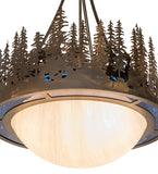 26"W Tall Pines Inverted Pendant