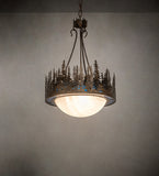 26"W Tall Pines Inverted Pendant