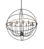 42"W Atom Enerjisi 12 Lt Chandelier