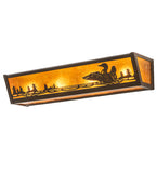 24"W Loon Vanity Light