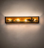 24"W Loon Vanity Light