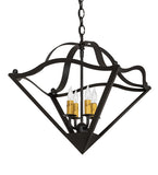 16"Sq Zale Inverted Pendant