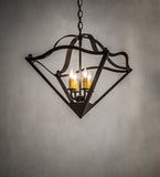 16"Sq Zale Inverted Pendant