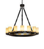 42"W Noziroh Ring 15 Lt Chandelier