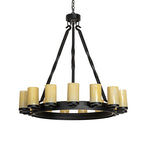 42"W Noziroh Ring 15 Lt Chandelier