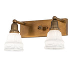 17"W Revival Garland 2 Lt Wall Sconce