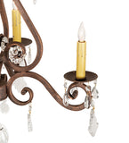 22"W Adrianna 4 Lt Chandelier