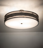 30"W Nolan Semi-Flushmount