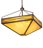 33"Sq Excellente Inverted Pendant