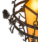 36"W Lone Pine Pendant