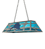 48"L Sailfish Oblong Pendant