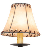 12"W Pinewood 2 Lt Wall Sconce