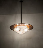 31"W Metro Fusion Super Nova Inverted Pendant