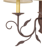 15"W Bordeaux 2 Lt Wall Sconce