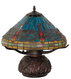 17"H Tiffany Dragonfly Table Lamp