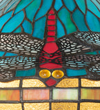 17"H Tiffany Dragonfly Table Lamp