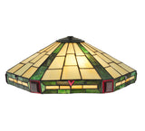 20"W Wilkenson Tiffany Mission Pendant