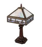 19"H Sailboat Mission Accent Lamp