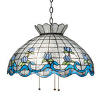 20"W Roseborder Pendant