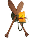 14"W Paddle 1 Lt Lodge Nautical Wall Sconce