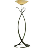 68"H Nehoc Fused Glass Contemporary Torchiere