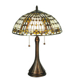 22.5"H Tiffany Fleur-De-Lis Table Lamp