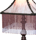 21"H Victoria Fringed Table Lamp