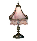 21"H Victoria Fringed Table Lamp