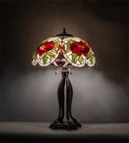 30"H Renaissance Rose Table Lamp